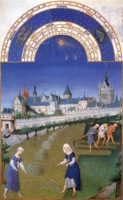  Les Très Riches Heures du Duc de Berry: Une Explosion de Couleurs et de Spiritualité Médiévale